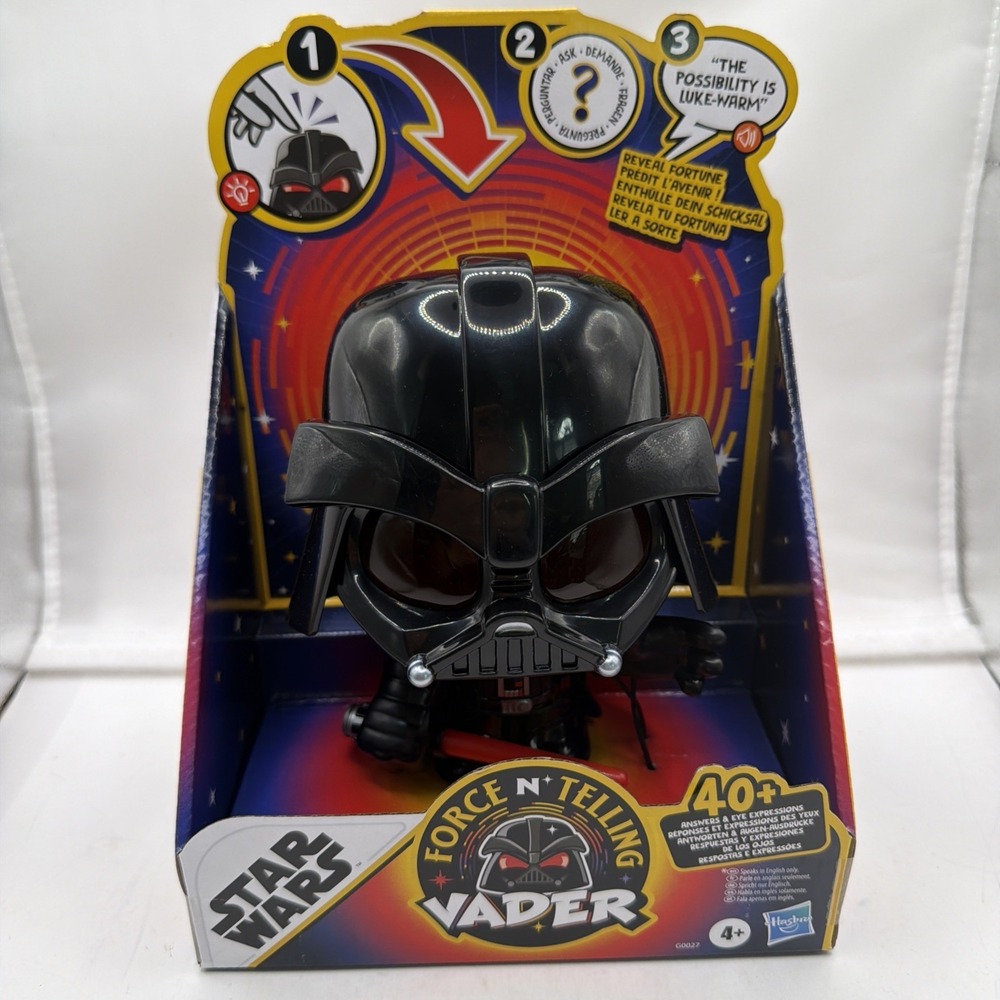Star Wars Force N Telling Vader Fortune telling Darth Vader New In Box Toys Gift